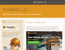 Tablet Screenshot of doodlebit.com